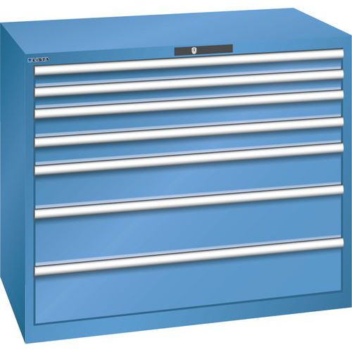 Armoire Bleu Cap. 1193x725x1000 Avec 7 Tir. 200kg