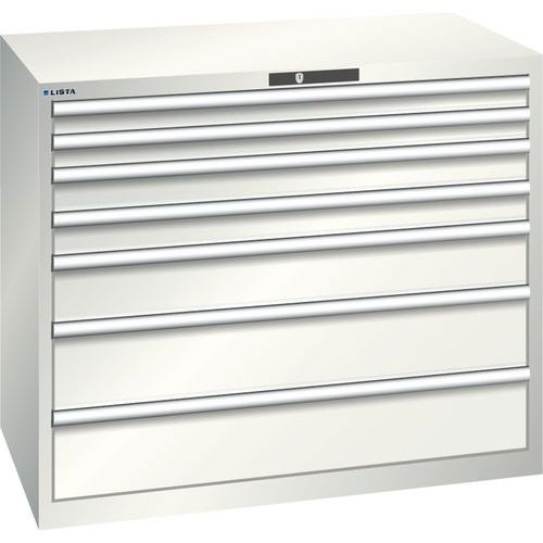 Armoire Blanc Gris 1193x725x1000 Avec 7 Tir. 200kg