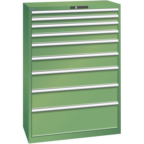 Armoire Vert 1023x572x1450 Avec 9 Tir. 200kg _ 78.768.030