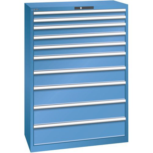 Armoire Bleu Cap. 1023x572x1450 Avec 10 Tir. 75kg