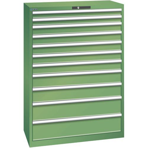 Armoire Vert 1023x572x1450 Avec 11 Tir. 75kg _ 78.774.030