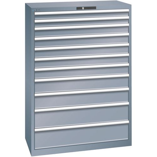 Armoire Gris 1023x572x1450 Avec 11 Tiroirs 75kg _ 78.774.050