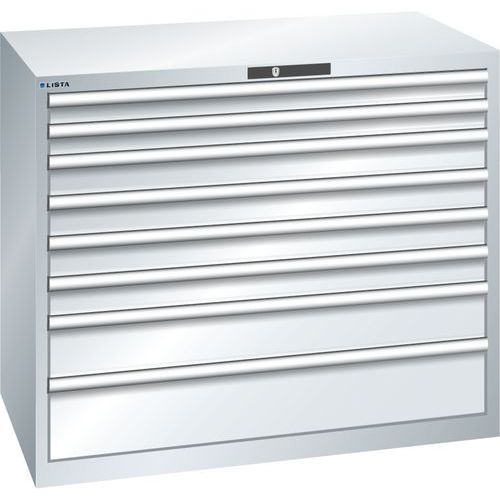 Armoire Gris Clair 1193x725x1000 Avec 8 Tir. 200kg