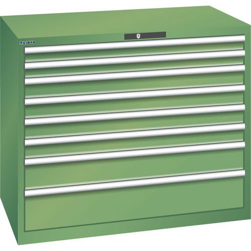 Armoire Vert 1193x725x1000 Avec 8 Tir. 200kg _ 78.832.030