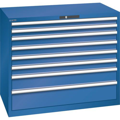 Armoire Bleu Gent. 1193x725x1000 Avec 8 Tiroirs 200kg