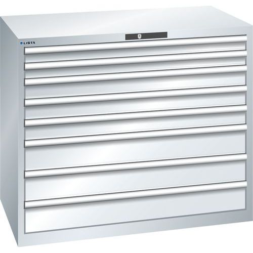 Armoire Gris Clair 1193x725x1000 Avec 8 Tir. 200kg