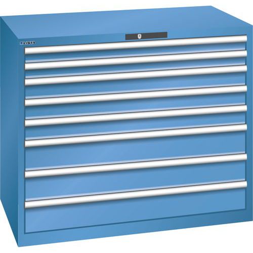 Armoire Bleu Cap. 1193x725x1000 Avec 8 Tir. 200kg