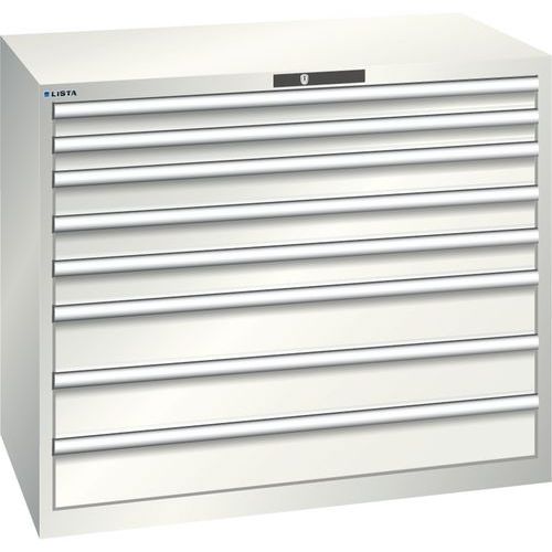 Armoire Blanc Gris 1193x725x1000 Avec 8 Tir. 200kg