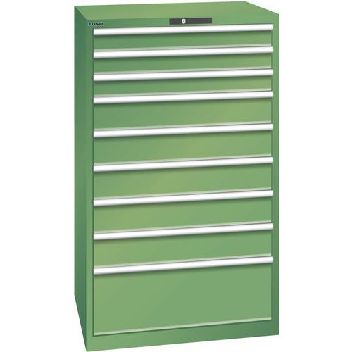 Armoire Vert 870x725x1450 Avec 9 Tir. 200kg _ 78.708.030