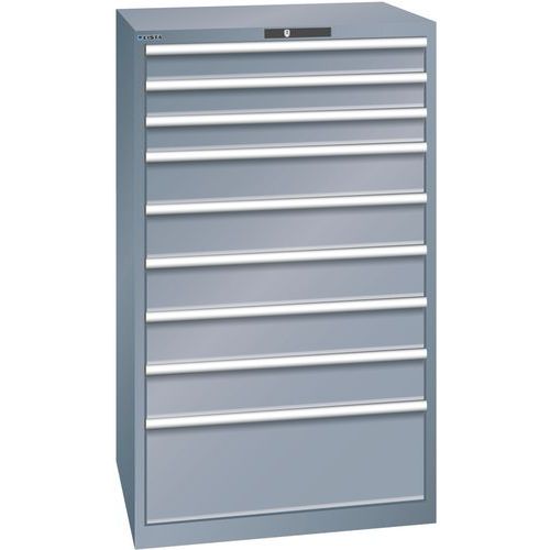 Armoire Gris 870x725x1450 Avec 9 Tiroirs 200kg _ 78.708.050