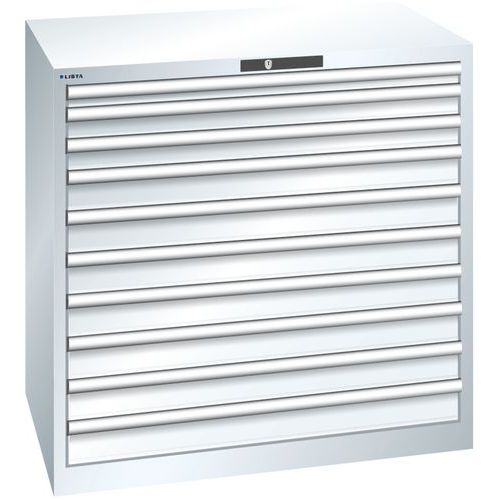 Armoire Blanc Pur 1023x725x1000 Avec 10 Tir. 75kg