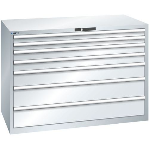 Armoire Gris Clair 1431x725x1000 Avec 7 Tir. 200kg