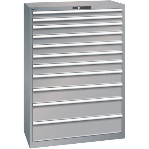Armoire Gris Pigeon 1023x572x1450 Avec 11 Tir. 200kg