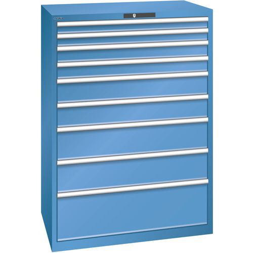 Armoire Bleu Cap. 1023x725x1450 Avec 9 Tir. 200kg