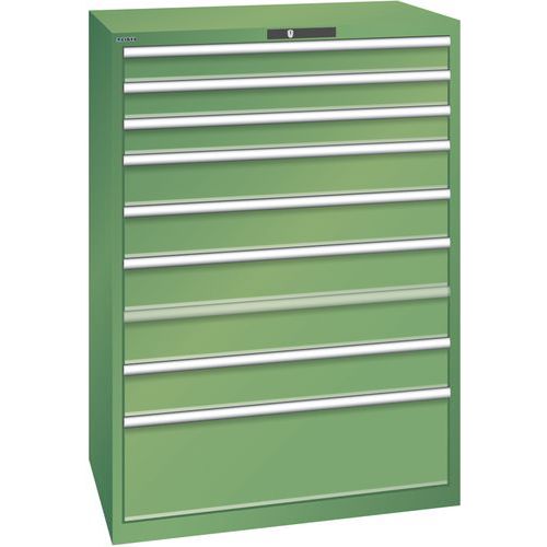 Armoire Vert 1023x725x1450 Avec 9 Tir. 200kg _ 14.518.030