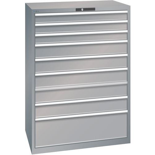 Armoire Gris Pigeon 1023x725x1450 Avec 9 Tir. 200kg