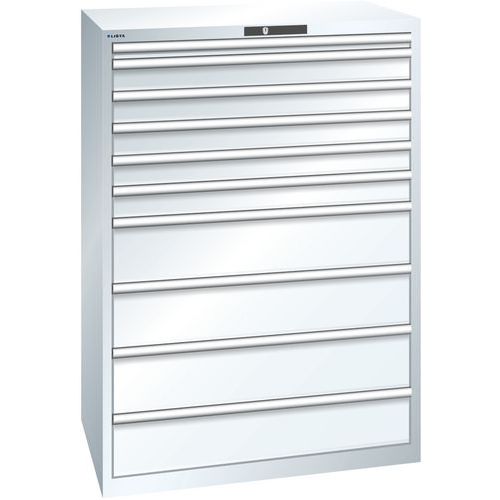 Armoire Blanc Pur 1023x725x1450 Avec 10 Tir. 75kg