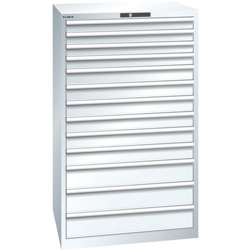 Armoire Blanc Pur 870x725x1450 Avec 13 Tir. 200kg