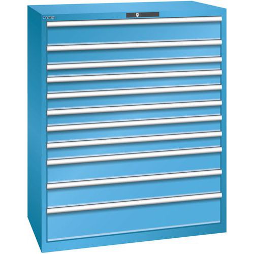 Armoire Bleu Clair 1193x725x1450 Avec 11 Tir. 200kg