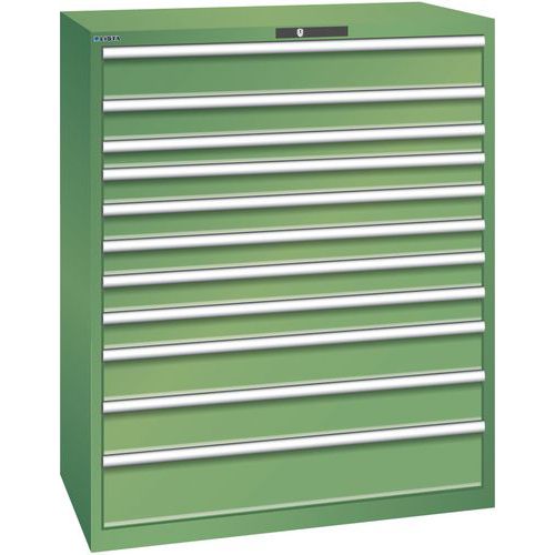 Armoire Vert 1193x725x1450 Avec 11 Tir. 200kg _ 78.840.030