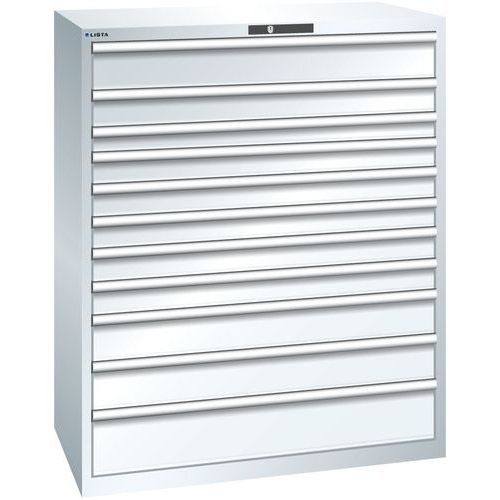 Armoire Blanc Pur 1193x725x1450 Avec 11 Tir. 200kg