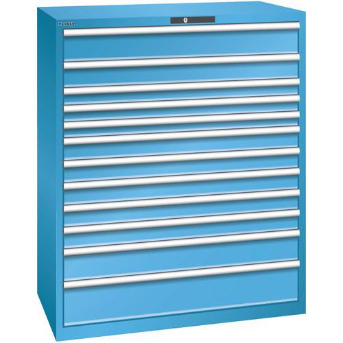 Armoire Bleu Clair 1193x725x1450 Avec 12 Tir. 200kg