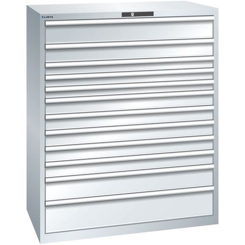 Armoire Gris Clair 1193x725x1450 Avec 12 Tir. 200kg