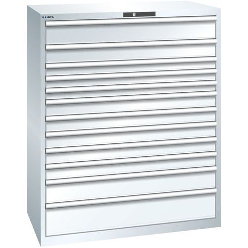 Armoire Blanc Pur 1193x725x1450 Avec 12 Tir. 200kg