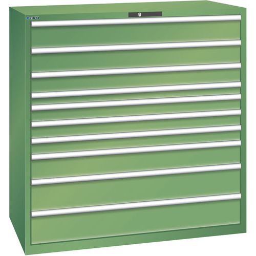 Armoire Vert 1431x725x1450 Avec 10 Tir. 200kg _ 78.868.030