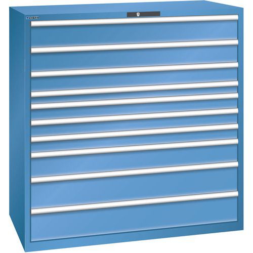 Armoire Bleu Cap. 1431x725x1450 Avec 10 Tir. 200kg