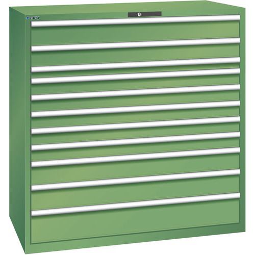Armoire Vert 1431x725x1450 Avec 11 Tir. 200kg _ 78.870.030