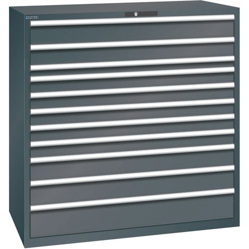 Armoire Noir 1431x725x1450 Avec 11 Tir. 200kg _ 78.870.060