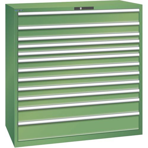 Armoire Vert 1431x725x1450 Avec 12 Tir. 200kg _ 78.872.030