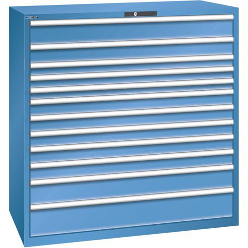 Armoire Bleu Cap. 1431x725x1450 Avec 12 Tir. 200kg