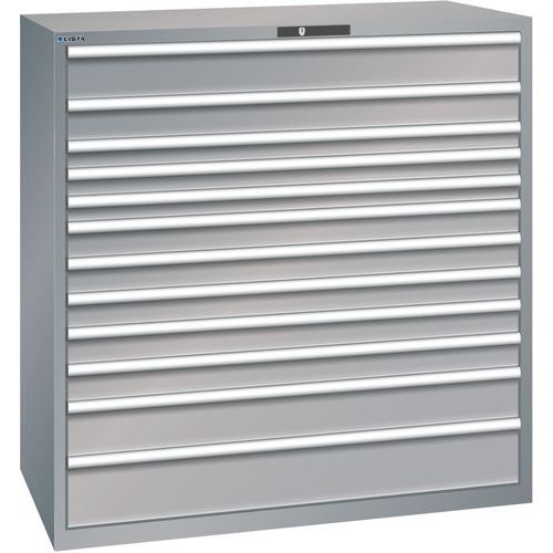 Armoire Gris Pigeon 1431x725x1450 Avec 12 Tir. 200kg
