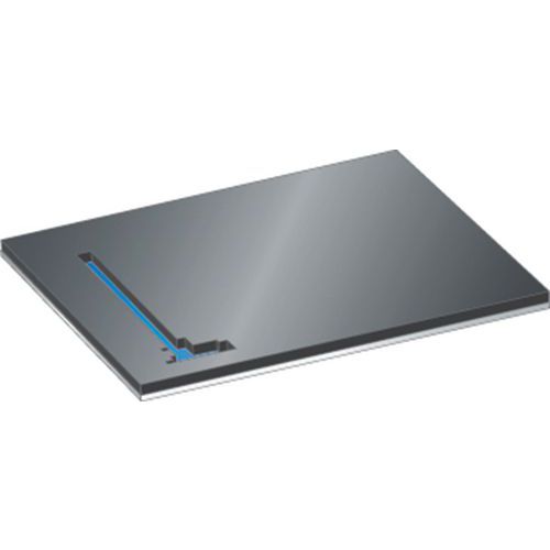 Insertion En Mousse Polyéthylène 600x447x22mm Noir