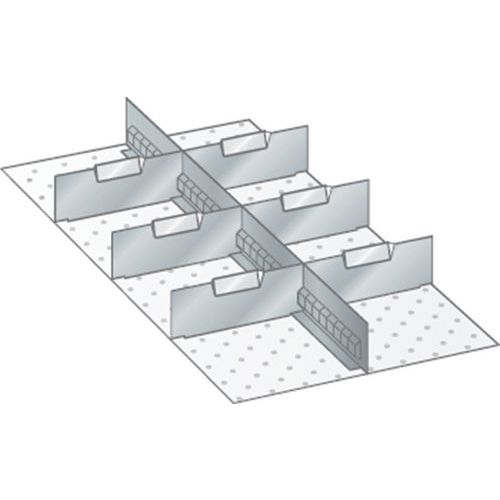 Kit matériel subdivision 18x36E (LxPxH) 306x612x300mm-lista Kit matériel subdivision 18x36E (LxPxH) 306x612x300mm-lista