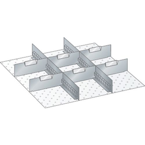 Kit matériel subdivision 27x27E (LxPxH) 459x459x300mm-lista Kit matériel subdivision 27x27E (LxPxH) 459x459x300mm-lista