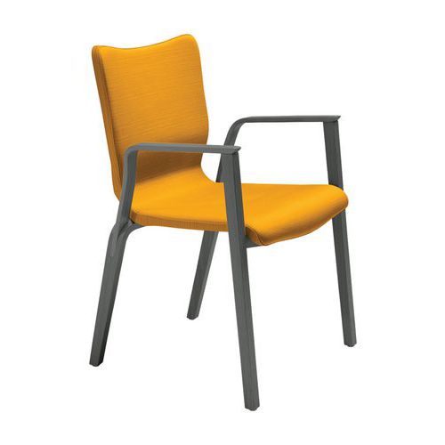 Bridge Flexy Abaka Safran - Structure Hêtre Anthracite