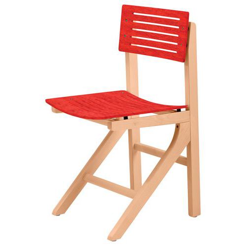 Chaise Eole Ast - Hêtre Ephedra - Structure Hêtre Naturel