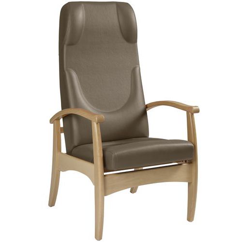 Fauteuil Repos Ergo. Grand Large Ginkgo Terre - Naturel