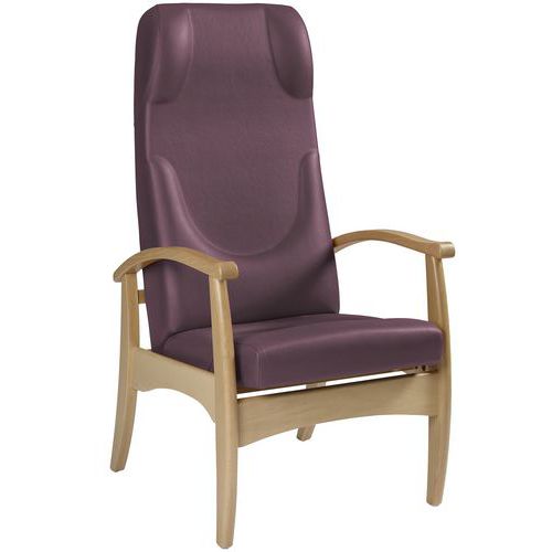 Fauteuil Repos Ergo. Grand Large Ginkgo Quetsche - Naturel