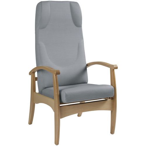 Fauteuil Repos Ergo. Grand Large Abaka Souris - Naturel