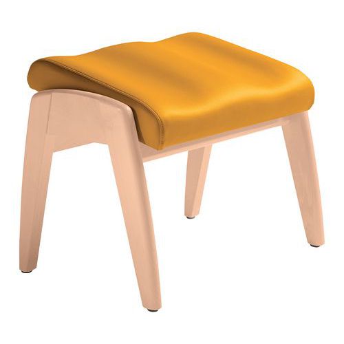 Repose-jambes Inclinable Grand Large Abaka Safran - Bouleau