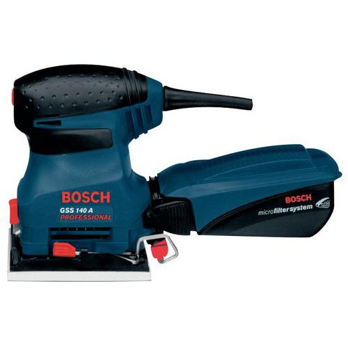Bosch - Ponceuse vibrante GSS 140-1 A - 180W - Finition parfaite - 1.2 kg