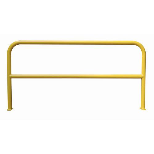 Barrière de protection renforcée H1000xL2000mm Acier Jaune - Sécurité Robuste et Durable