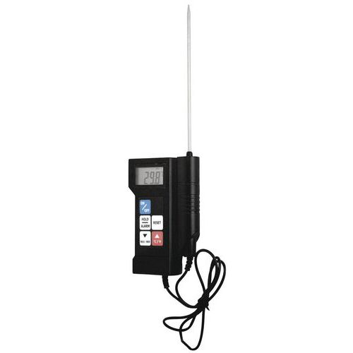 Thermomètre alimentaire de poche à sonde - Manutan Thermomètre alimentaire de poche à sonde - Manutan