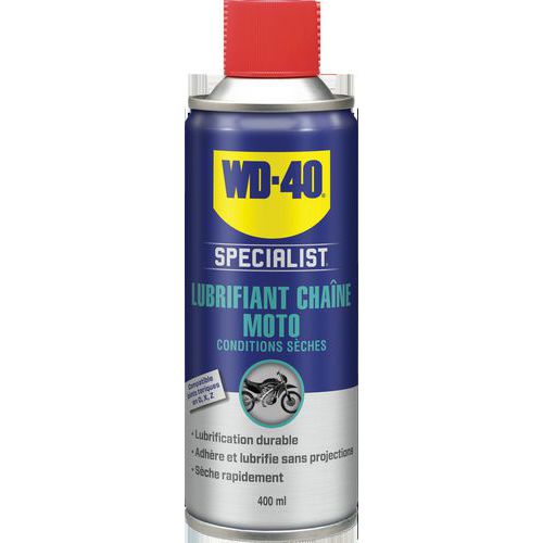 Lubrifiants Chaîne Moto Conditions Sèches 400 Ml