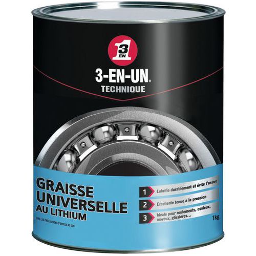 Graisses Universelles Au Lithium 1 Kg