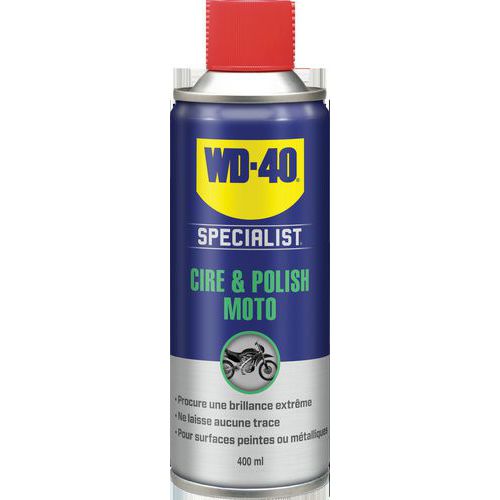 Aérsols Cire & Polish Moto 400 Ml Specialist